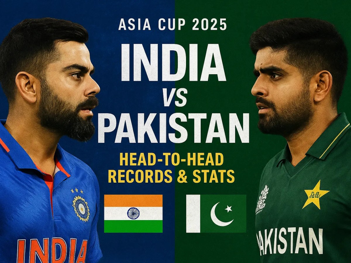 India vs Pakistan Asia Cup Head-to-Head Record | Full Stats &&nbsp;History